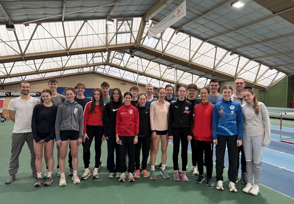 Jahresauftakt der Nachwuchsläufer:innen in Mannheim 