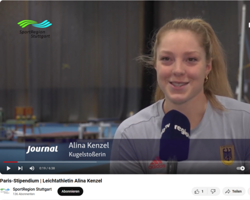 Paris-Stipendium | Video mit Alina Kenzel