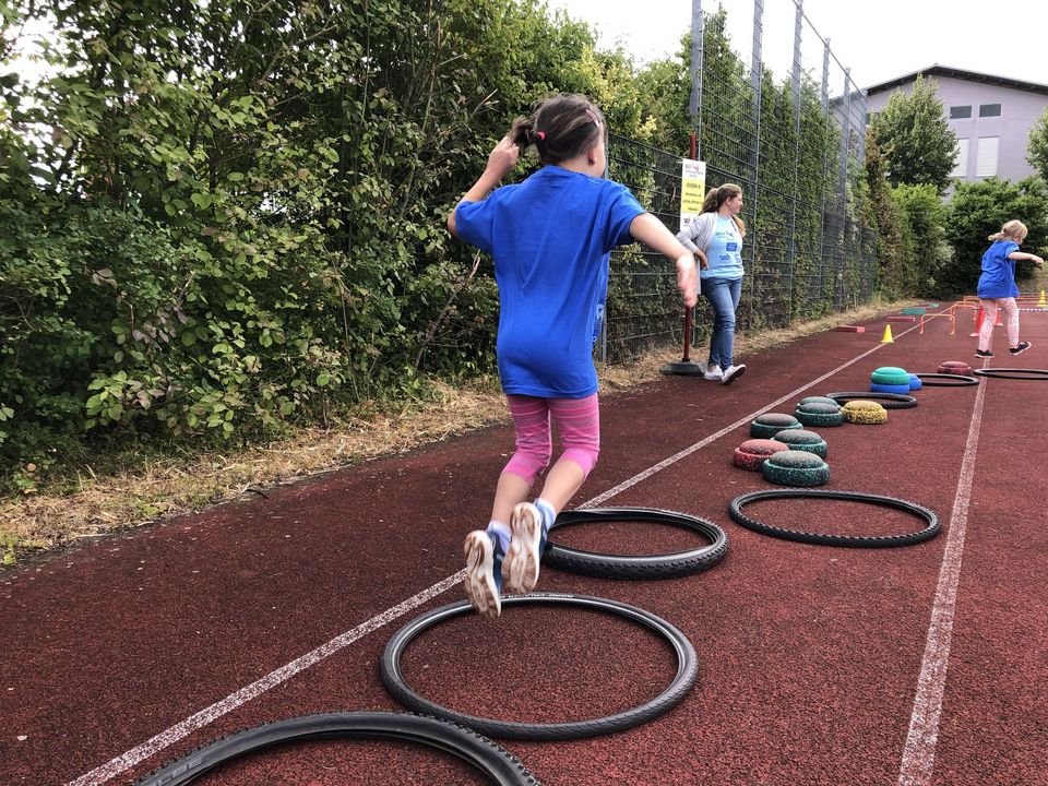 Erfolgreicher WLV Kinderleicht-Athletik VOR ORT Tag in Wolpertshausen