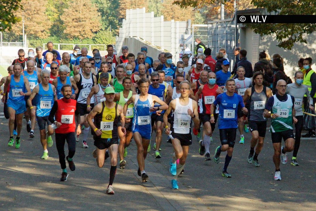 Baden-Württembergische Straßenlaufmeisterschaften 10 Kilometer am 10. Oktober 2021 in Heilbronn