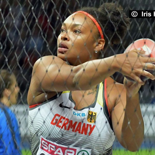 Shanice Craft gewinnt Winterwurf-Europacup im Diskuswurf in Samorin