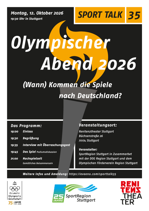 Olympischer Abend im Renitenztheater 