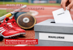 Aufruf zu Wahlvorschlägen: Wahl des Athletenvertreters (m/w/d) im WLV Aufsichtsrat