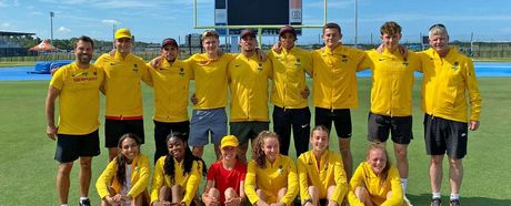 U20-Team im Vorbereitungs-Camp angekommen