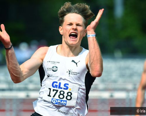 David Kleinschrodt (LG Steinlach Zollern) gewinnt Gold im Zehnkampf der MJU20. Es sollte eine von vier Gold-Medaillen an diesem Wochenende sein.