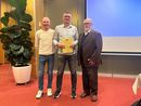 Der neue Kreisvorsitzende Jürgen Kerl (li.) mit Christian Hummel und WLV-Ehrenpräsident Fred Eberle (re.)
