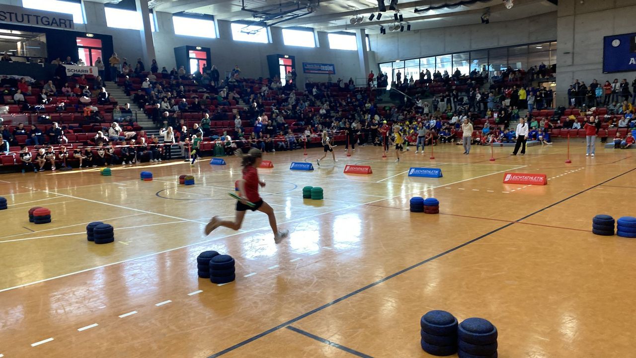 „Ein Fest der Kinderleichtathletik“: Begeisterung beim VR-Pokal Kinderleichtathletik des WLV in der SCHARRena Stuttgart