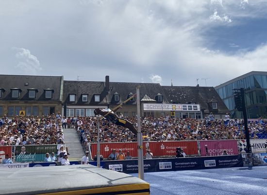 Hochsprung Heilbronn: Die Hochsprung-Elite kommt ganz nah