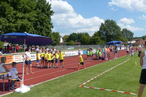 Kinderleichtathletik von ihrer schönsten Seite