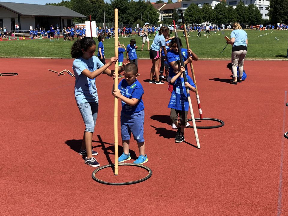500 Kids powern sich bei WLV Kinderleicht-Athletik VOR ORT in Calw aus