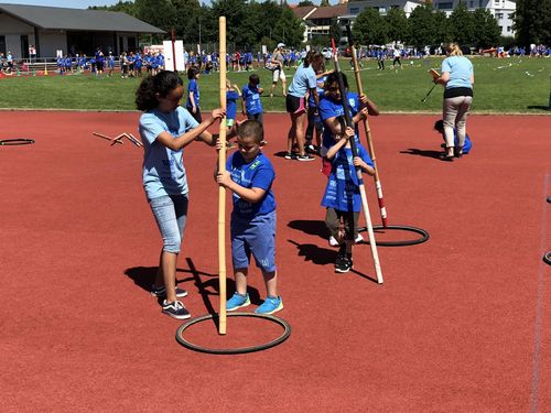 500 Kids powern sich bei WLV Kinderleicht-Athletik VOR ORT in Calw aus