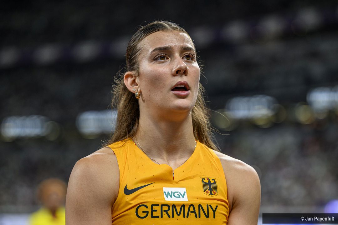 WM Tokio 2025 Tag 7 | Sandrina Sprengel (LG Steinlach-Zollern) nach Tag eins des WM-Siebenkampfs in den Top Ten