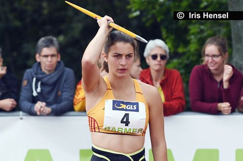 Johanna Siebler (LC Überlingen) übertraf in Halle die U20-WM-Norm im Siebenkampf