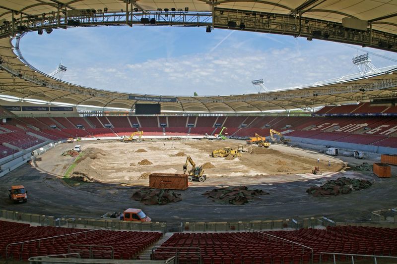 Die Mercedes Benz Arena Wurttembergischer Leichtathletik Verband E V