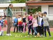Grundschule trifft Kinderleichtathletik: Malaika Mihambo begeistert Kinder für die Bewegung