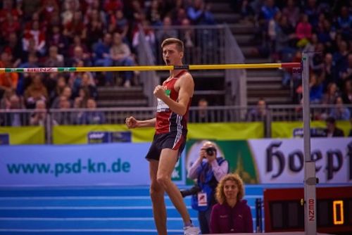 Hochsprung-Europameister Mateusz Przybylko kommt zum Indoor Meeting Karlsruhe