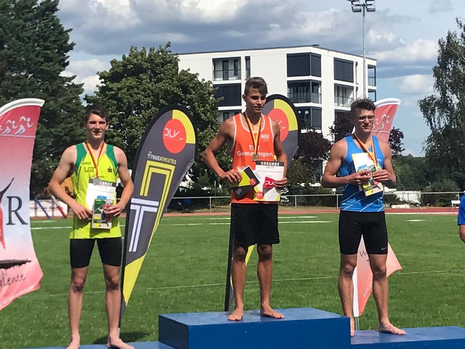 Mehrkampf-DM U16 Mainz: 2 x Gold, 1 x Silber und 2 x Bronze 