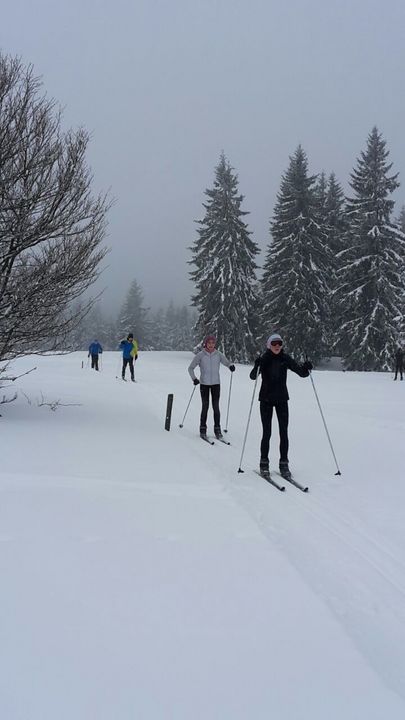 Nachwuchsläufer im Schnee - Kaderlehrgang am Herzogenhorn