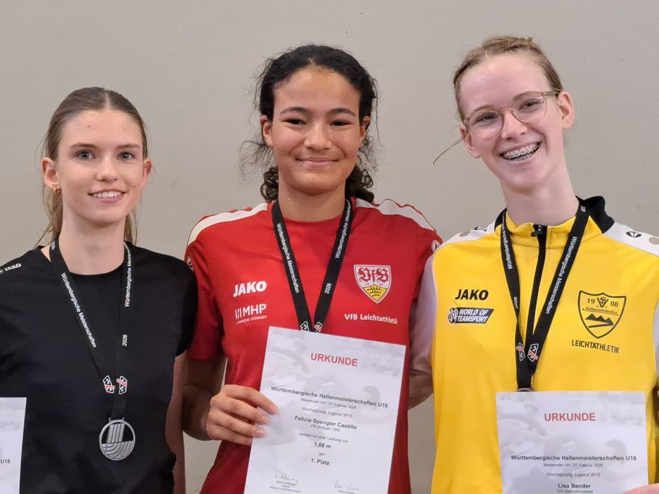 Starkes Hochsprungfeld: Ida Haas, Felicia Spengler Castillo, Lisa Bender