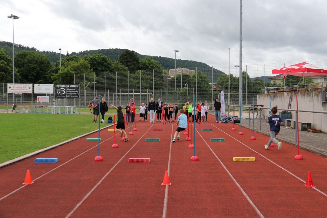 Leichtathletik-Highlight vor den Pfingstferien an den Grundschulen Geislingen und Heimsheim