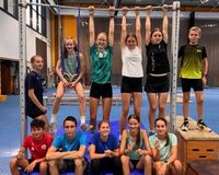 Bisschen abhängen bei der letzten Trainingseinheit