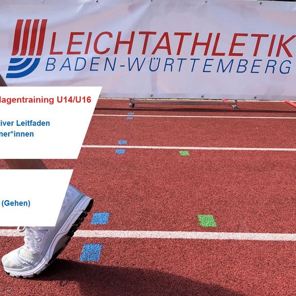 Leitfaden zum Laufen (Gehen) ergänzt Bildungsmaterialien