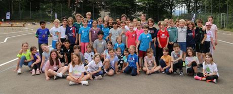Grundschule trifft Kinderleichathletik Auftakt in Tübingen 
