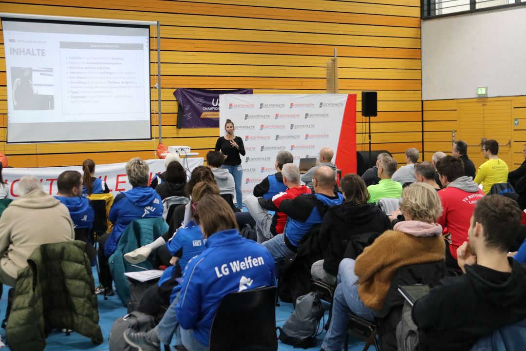 Persönlichkeitsentwicklung mit Resilienz am WLV Kongress Wettkampf & Leistung 2024