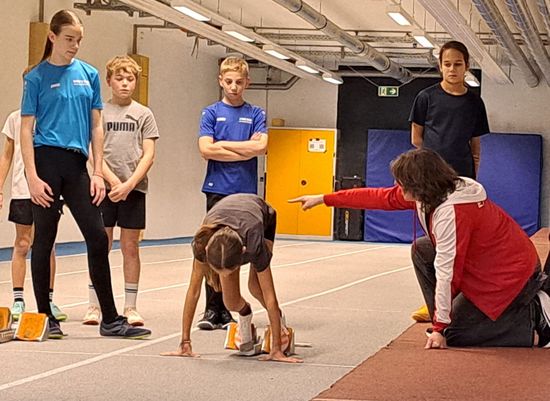 U14-Talentteams kommen an