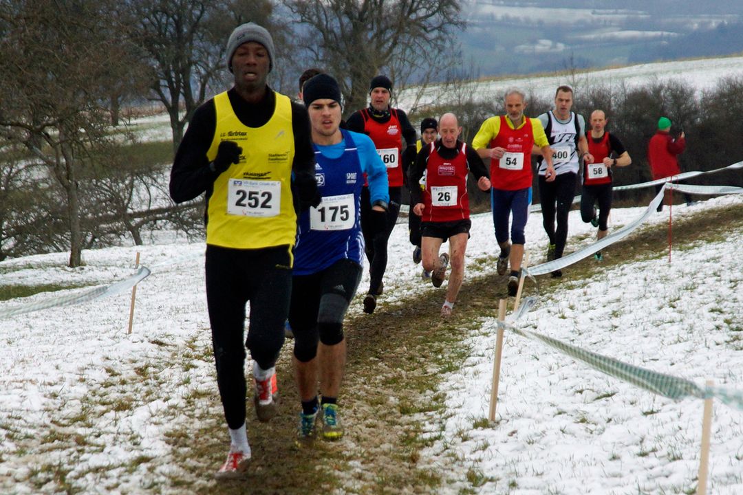 Baden-Württembergische Crossmeisterschaften in Essingen am 3. Februar 2018