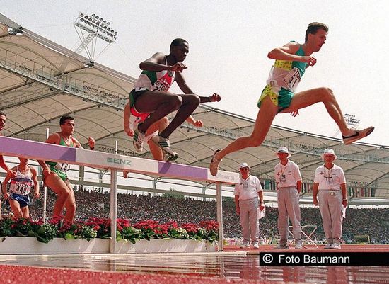 1991–2000: Weltmeisterschaften, Stuttgart-Lauf und neue Rekorde