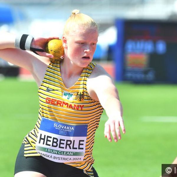 U18-EM Tag 1 | Antonia Heberle souverän im Finale