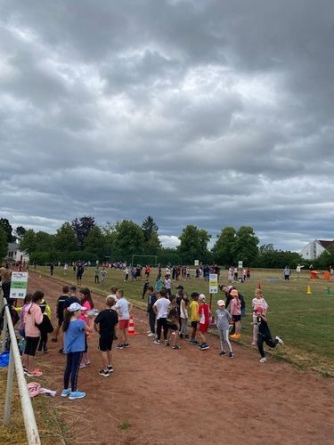 Letzte WLV Kinderleicht-Athletik VOR ORT Station 2023 in Crailsheim