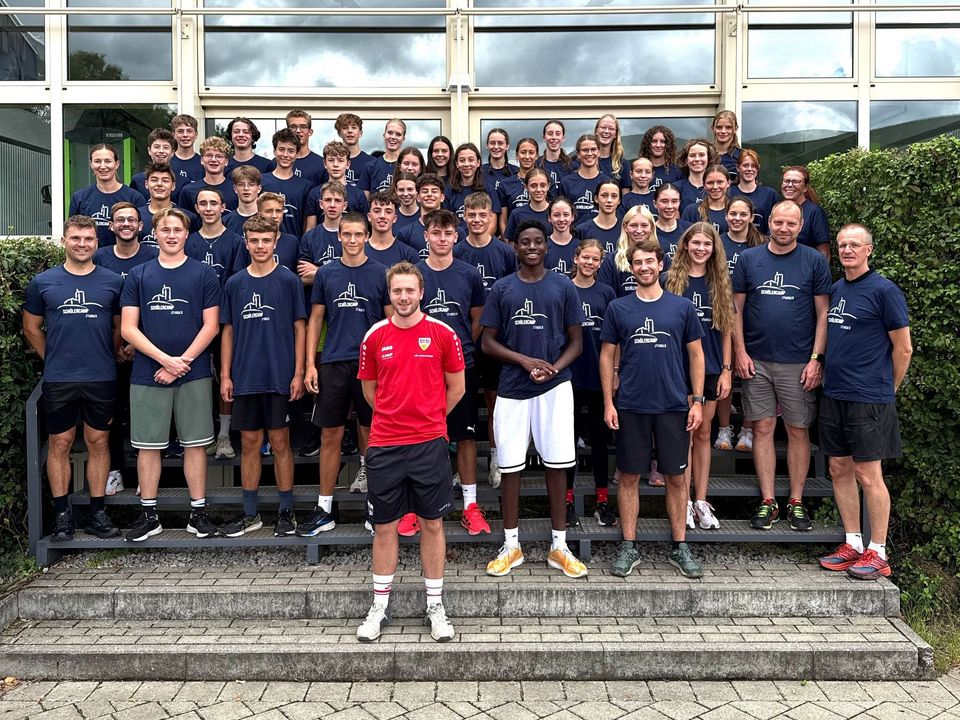 Die Camp-Teilnehmer mit Nick Thumm