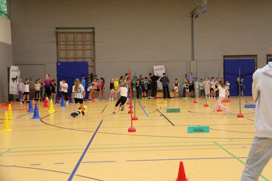 Leichtathletik-Highlight vor den Pfingstferien an den Grundschulen Geislingen und Heimsheim