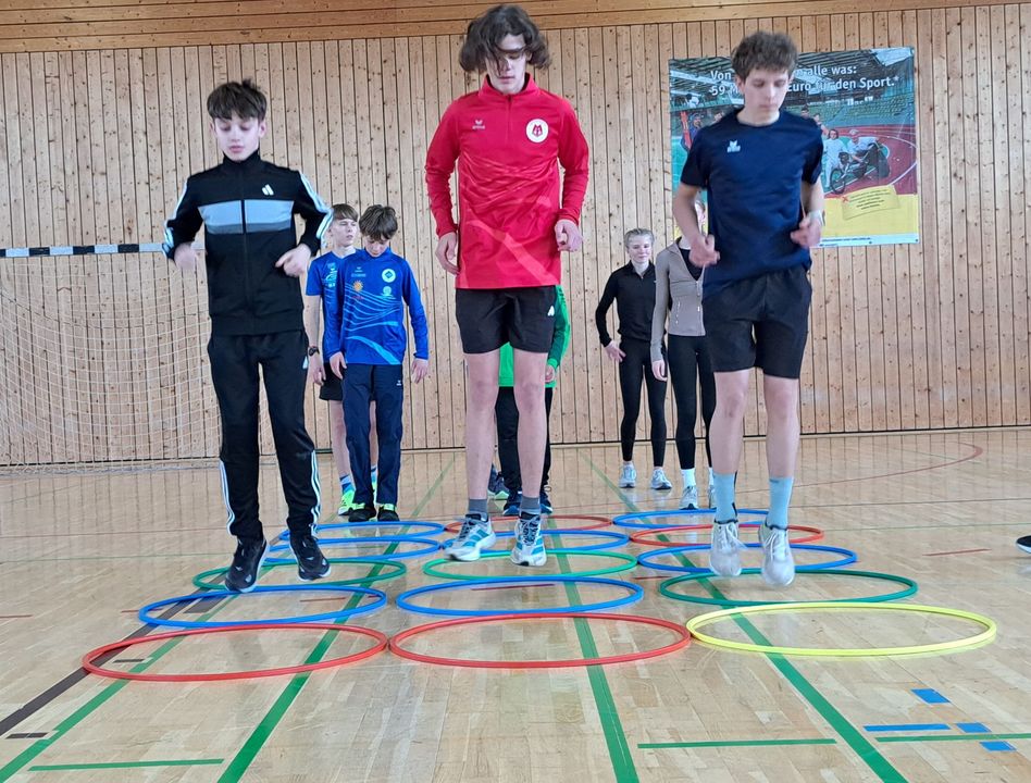 Sprungformen in und mit Reifen